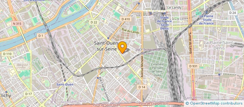 localisation de l'entreprise SYNDIC COPRO 6 AV MARRONNIERS à SAINT-OUEN-SUR-SEINE