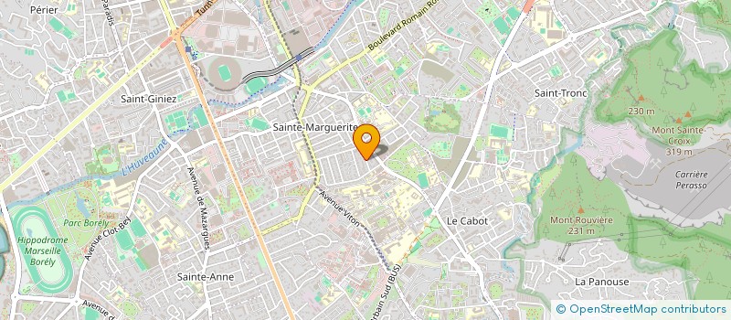 localisation de l'entreprise SYNDIC COPRO 6 BD CHAULAN  MARSEILLE