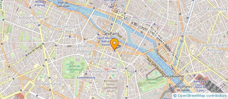 localisation de l'entreprise SYNDIC COPRO 60 BOULEVARD SAINT GERMAIN  PARIS