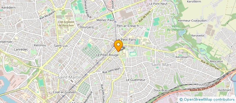 localisation de l'entreprise SYNDIC COPRO 63 RUE DE VALMY à BREST