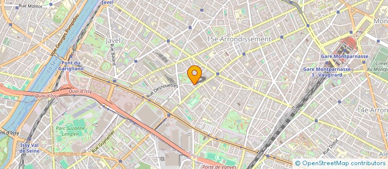 localisation de l'entreprise SYNDIC COPRO 7 RUE DESNOUETTES  PARIS