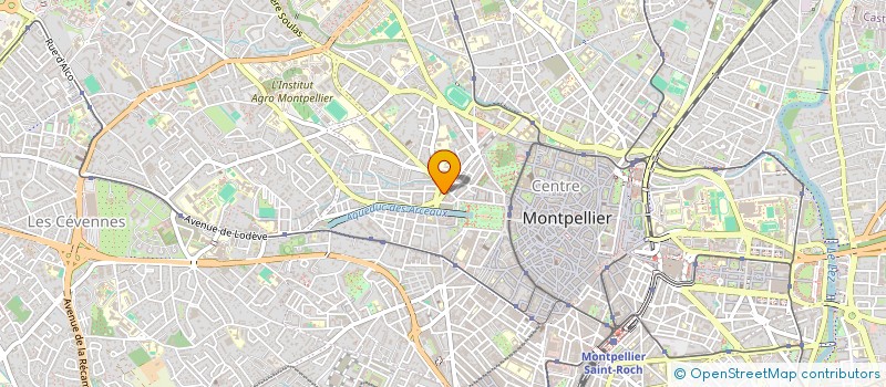 localisation de l'entreprise SYNDIC COPRO 7 RUE DORIA à MONTPELLIER