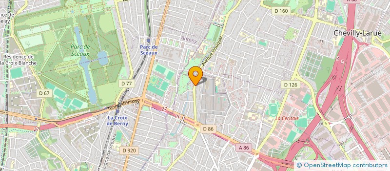 localisation de l'entreprise SYNDIC COPRO 75 77AVE DE LA LIBERTE  FRESNES