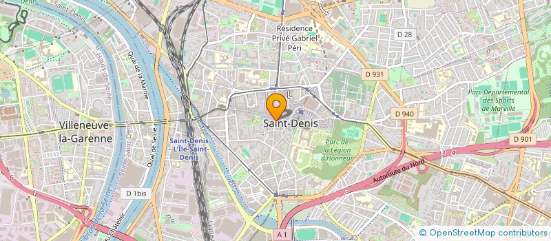 localisation de l'entreprise SYNDIC COPRO 78 RUE GABRIEL PERI  SAINT-DENIS