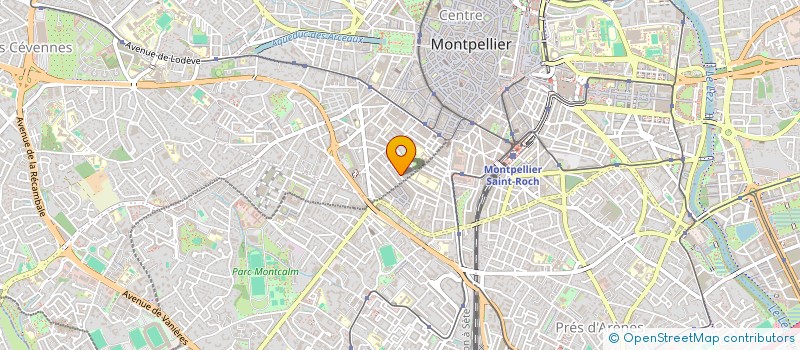localisation de l'entreprise SYNDIC COPRO 8 R JOSEPH VIDAL à MONTPELLIER