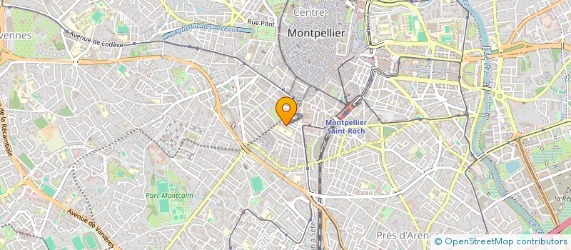 localisation de l'entreprise SYNDIC COPRO 8 RUE DE BERCY à MONTPELLIER