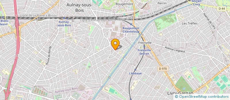 localisation de l'entreprise SYNDIC COPRO 9 RUE DE LA FRATERNITE à AULNAY-SOUS-BOIS