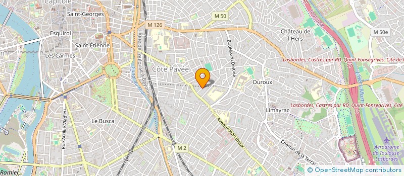 localisation de l'entreprise SYNDIC COPRO 9 RUE DIEUDONNE COSTES à TOULOUSE