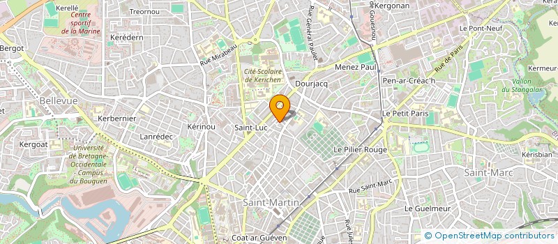 localisation de l'entreprise SYNDIC COPRO 9 SQ DE SWANSEA à BREST