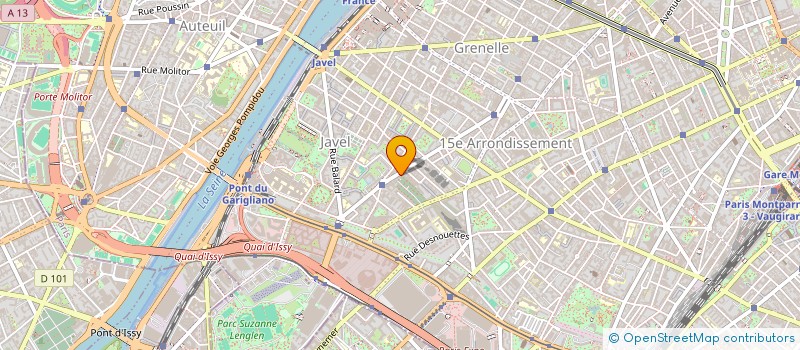 localisation de l'entreprise SYNDIC COPRO 93 AV FELIX FAURE  PARIS