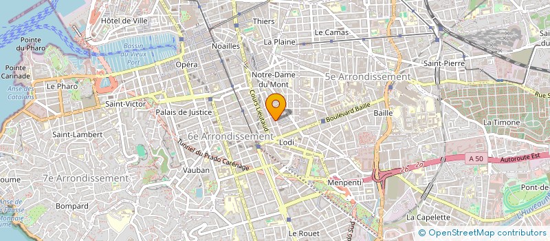 localisation de l'entreprise SYNDIC COPRO CARAVELLE à MARSEILLE