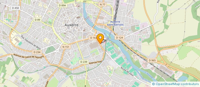 localisation de l'entreprise SYNDIC.COPRO. CLOS SAINT JULIEN  AUXERRE