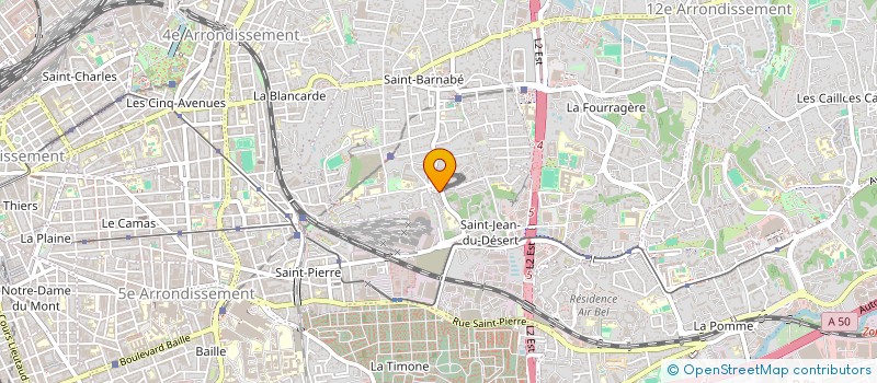 localisation de l'entreprise SYNDIC COPRO CLOS ST MICHEL à MARSEILLE