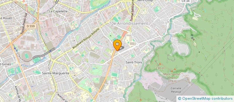 localisation de l'entreprise SYNDIC COPRO DOMAINE LA MALGUE à MARSEILLE