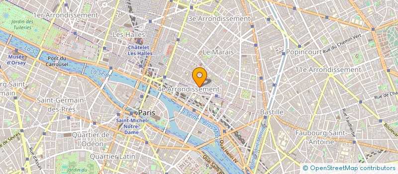 localisation de l'entreprise SYNDIC COPRO DU 27 RUE ROI DE SICILE  PARIS