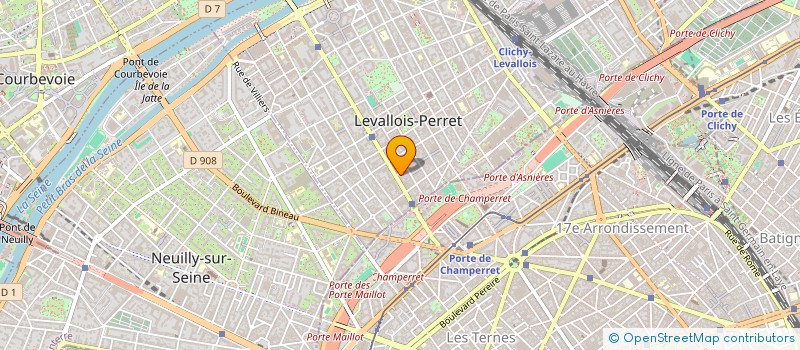 localisation de l'entreprise SYNDIC COPRO DU 29 RUE H.BARBUSSE à LEVALLOIS-PERRET