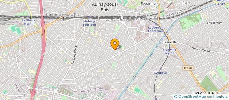 localisation de l'entreprise SYNDIC COPRO DU 64 AV DU GROS PEUPLIER à AULNAY-SOUS-BOIS