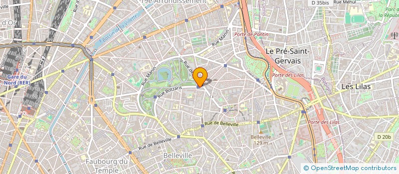 localisation de l'entreprise SYNDIC COPRO DU 78 R BOTZARIS 75119  PARIS