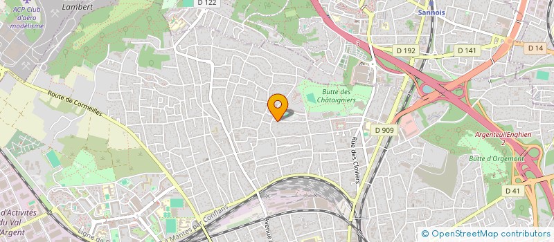 localisation de l'entreprise SYNDIC COPRO DU 79 R DE CHAMPAGNE  ARGENTEUIL