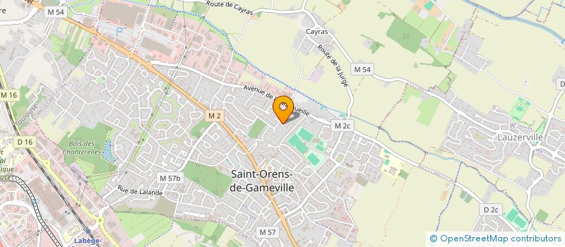 localisation de l'entreprise SYNDIC COPRO DU COUSTOU  SAINT-ORENS-DE-GAMEVILLE