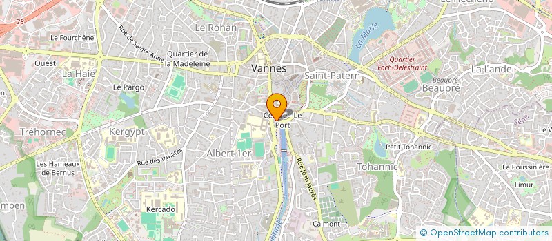 localisation de l'entreprise SYNDIC COPRO IMB 6 RUE CARNOT à VANNES