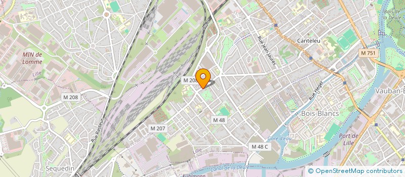 localisation de l'entreprise SYNDIC COPRO IMM 18 R A FRANCE à LILLE