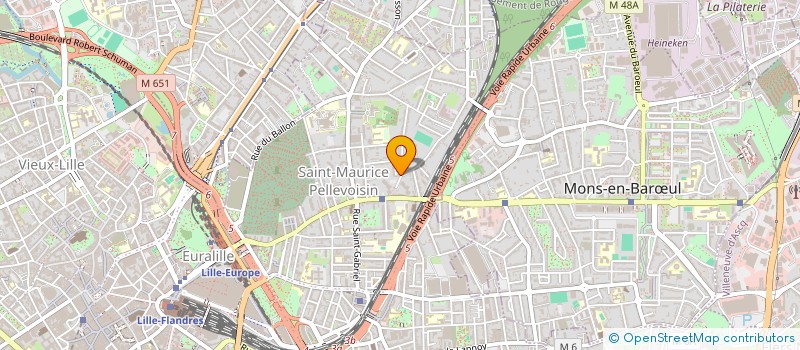 localisation de l'entreprise SYNDIC COPRO IMM CHEVALIER FRANCAIS à LILLE