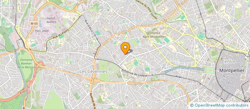 localisation de l'entreprise SYNDIC COPRO IMMEUB HAB LES CORAILLEURS à MONTPELLIER
