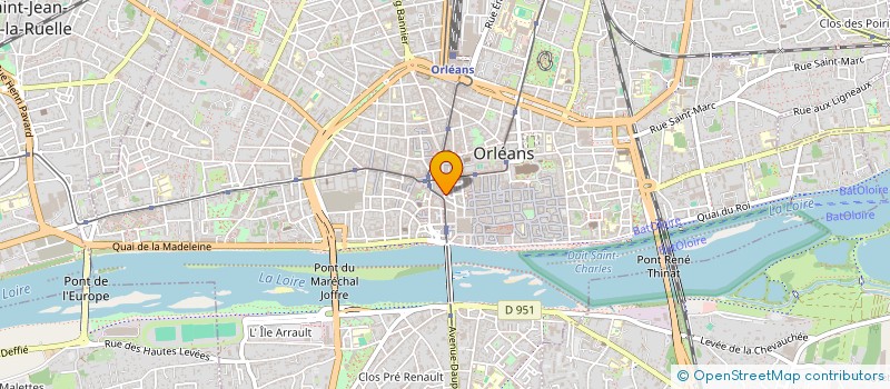localisation de l'entreprise SYNDIC COPRO IMMEUBLE 48 54B R ROYALE...  ORLEANS