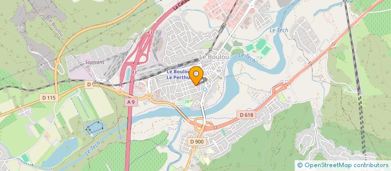 localisation de l'entreprise SYNDIC COPRO IMMEUBLE 5 R EMILE ZOLA  LE BOULOU