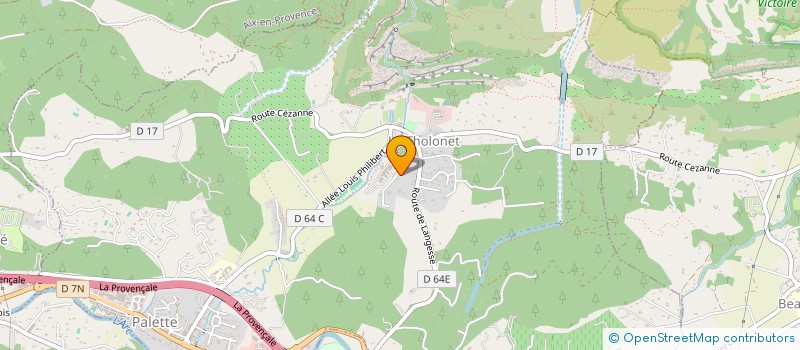 localisation de l'entreprise SYNDIC COPRO IMMEUBLE ARLESIA  LE THOLONET