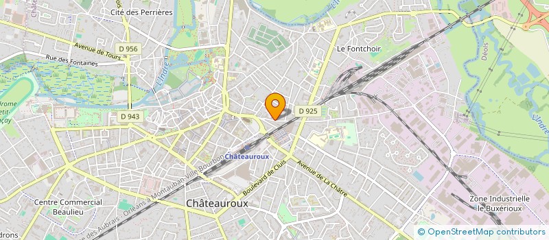 localisation de l'entreprise SYNDIC COPRO IMMEUBLE MOUCHET à CHATEAUROUX
