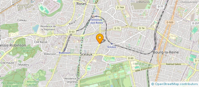localisation de l'entreprise SYNDIC COPRO JARDIN DESGRANGES à SCEAUX