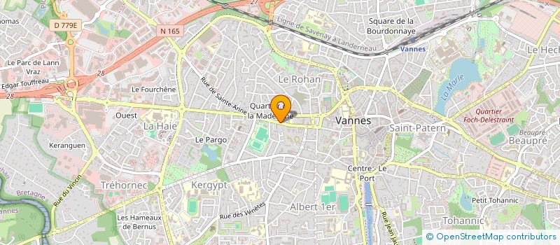 localisation de l'entreprise SYNDIC COPRO JEAN GOUGAUD à VANNES