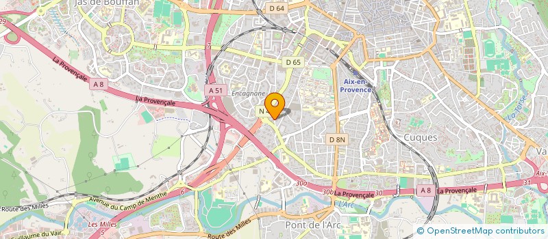 localisation de l'entreprise SYNDIC COPRO LA BAYONNE à AIX-EN-PROVENCE