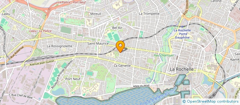 localisation de l'entreprise SYNDIC COPRO LA GENETTE  LA ROCHELLE