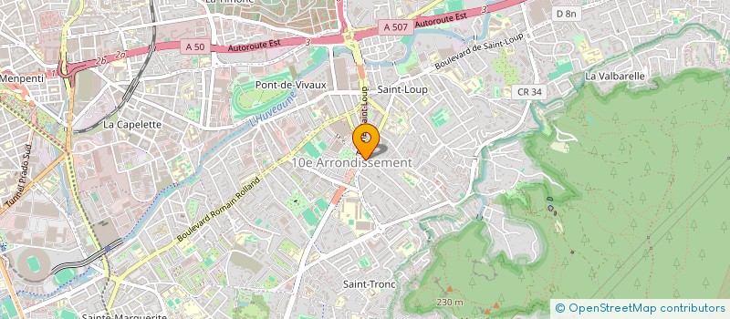 localisation de l'entreprise SYNDIC COPRO LA GERMAINE à MARSEILLE