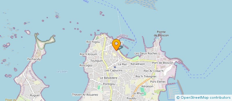 localisation de l'entreprise SYNDIC COPRO LA VILLA DU PORT  ROSCOFF