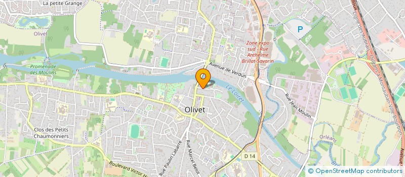 localisation de l'entreprise SYNDIC COPRO LE BEAUVOIR à OLIVET