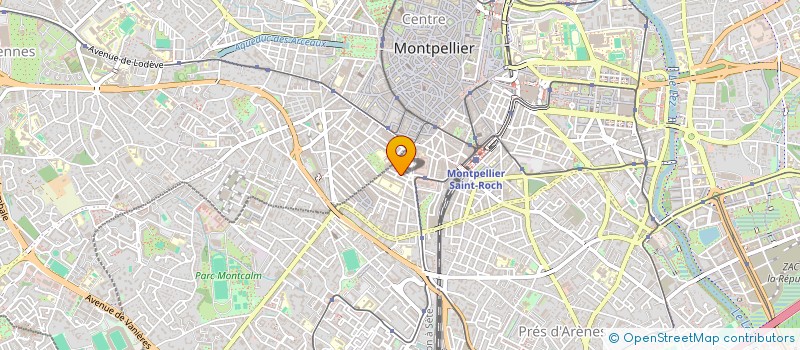 localisation de l'entreprise SYNDIC COPRO LE CARLENCAS à MONTPELLIER