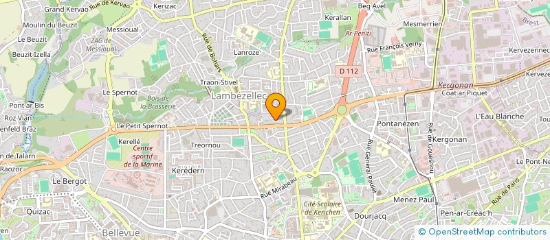 localisation de l'entreprise SYNDIC COPRO LE CLOS DE LA FONTAINE à BREST