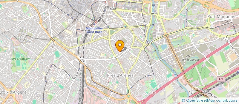 localisation de l'entreprise SYNDIC COPRO LE LANGUEDOC B à MONTPELLIER
