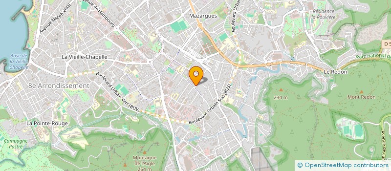 localisation de l'entreprise SYNDIC COPRO LE PARC à MARSEILLE