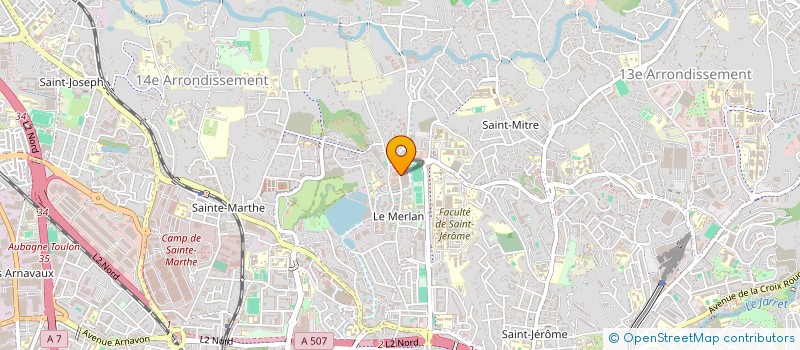 localisation de l'entreprise SYNDIC COPRO LE RICCARDI à MARSEILLE