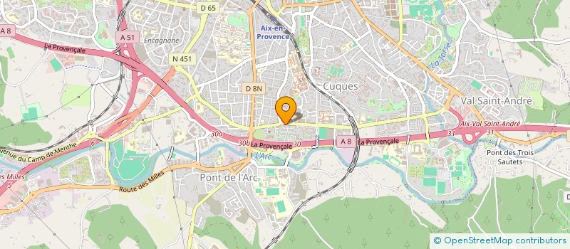 localisation de l'entreprise SYNDIC COPRO LES DALHIAS à AIX-EN-PROVENCE