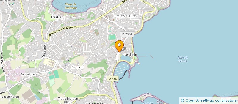 localisation de l'entreprise SYNDIC COPRO LES RIVES DU LINKIN à PERROS-GUIREC