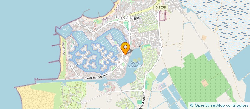 localisation de l'entreprise SYNDIC COPRO LES TERRASSES DU LAC  LE GRAU-DU-ROI