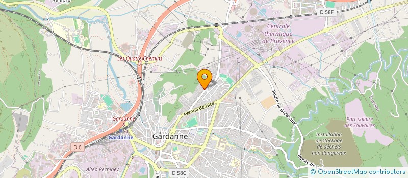 localisation de l'entreprise SYNDIC COPRO MONTFERMEIL à GARDANNE