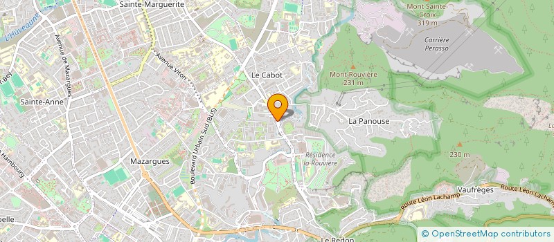 localisation de l'entreprise SYNDIC COPRO PARC AUX FONTAINES à MARSEILLE