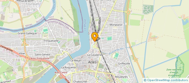 localisation de l'entreprise SYNDIC COPRO PAULIN TALABOT  ARLES